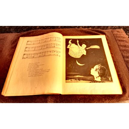 Children's Book Sing Mother Goose By Opal Wheeler First Edition 1945