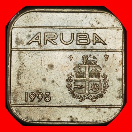 Ⰶ NETHERLANDS (1986-2023): ARUBA ★ 50 CENTS 1995! BEATRIX ★LOW START★NO RESERVE