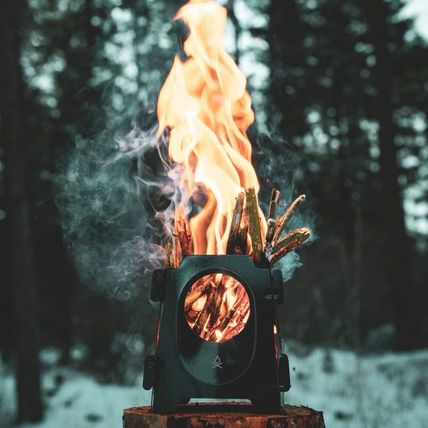 Überleben Stöker Wood Burning Camp Stove - Stainless Steel Portable Wood Stove f