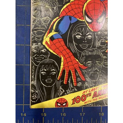 Original The Amazing Spiderman Comic Issue 100! Marvel FN