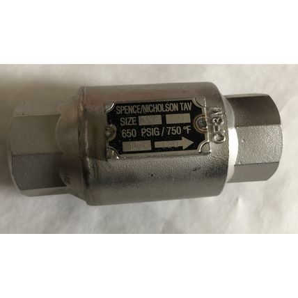 NEW 3/4" NPT SPENCE/NICHOLSON TAV,BZ