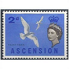 Ascension Island 1963 SG72 2d Black Grey & Br Blue U/M