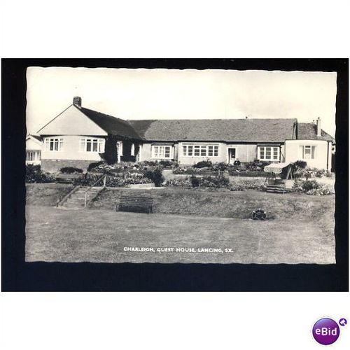 Sussex LANCING Charleigh Guest House Postcard
