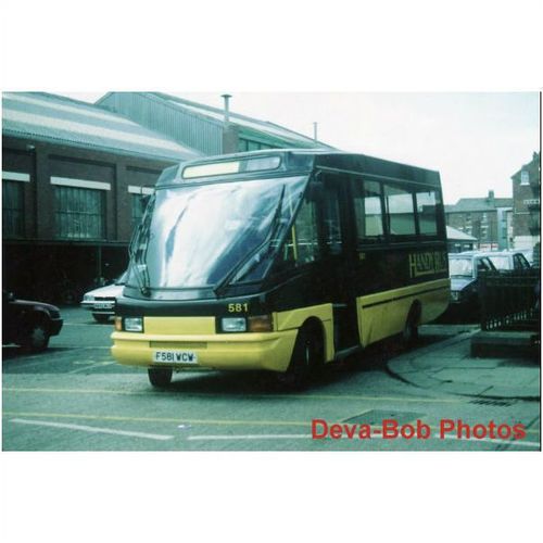 Bus Photo Blackpool Corporation Handy Bus 581 Volkswagen Optare F581WCW