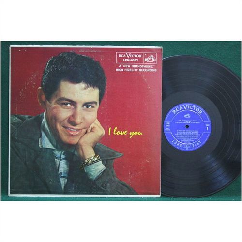 Eddie Fisher - I Love You - Scarce 1955 - LPM 1097 - EX