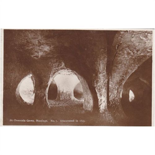 St Clements Caves No 7 Hastings Sussex Postcard (SX70881)