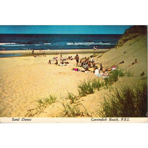 Canadian PC 1979 - Sand Dunes, Cavendish Beach, Prince Edward Island, Canada
