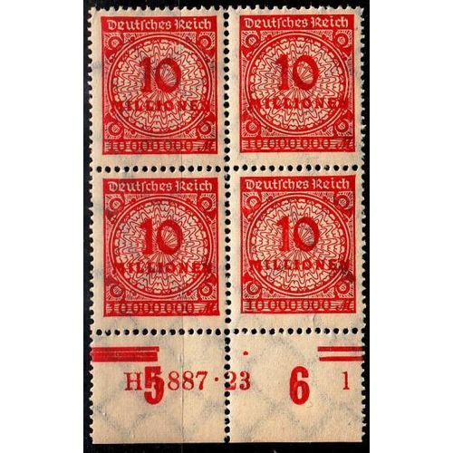 GERMANY REICH [1923] MiNr 0318 AP HAN ( **/mnh ) [01] H 5887.23