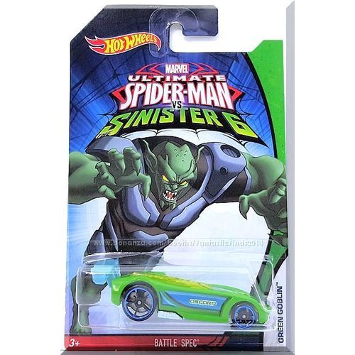 Hot Wheels - Battle Spec: '16 Ultimate Spider-Man vs Sinister Six *Green Goblin*