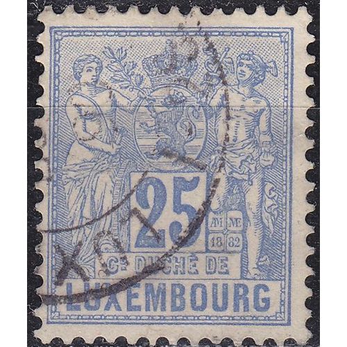 LUXEMBURG LUXEMBOURG [1882] MiNr 0052 D ( O/used )