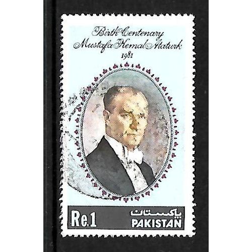 PAKISTAN 1981 1R KEMAL ATATORK SG 559 FINE USED