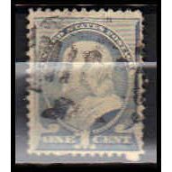 Used 212 1c Benjamin Franklin Barely Clears RA0487