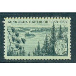 1106 3c Minnesota Fine MNH MA0197