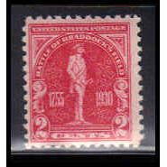 688 2c Battle of Braddock Just Clears MNH O2635