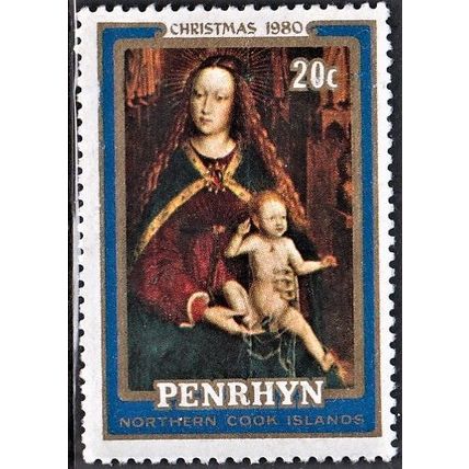 PENRHYN, 1980 20c Christmas, SG 161 (Scott #127), used