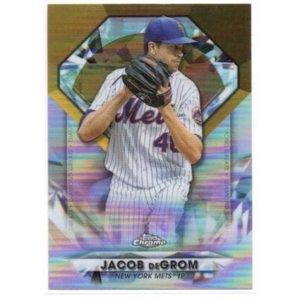 TOPPS DIAMOND GREATS JACOB DE GROM REFRACTOR