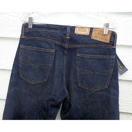 Polo Ralph Lauren Hampton Relaxed Straight Jeans 30x34 New NWT