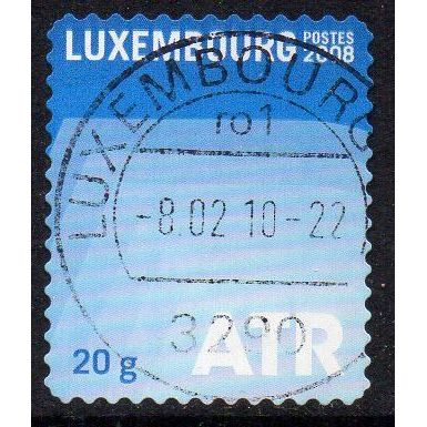 Luxembourg 2008 Postocollants - Blue ATR 20g Used