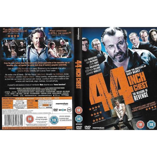 44 Inch Chest (DVD, 2010) Ray Winstone - Ian McShane - John Hurt