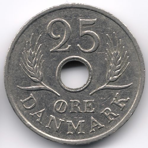 Denmark : 25 Ore 1971 (3)