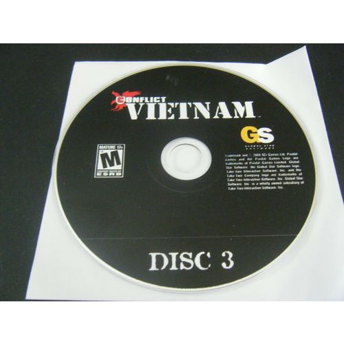 Conflict Vietnam (PC, 2004) - Disc 3 Only!!!