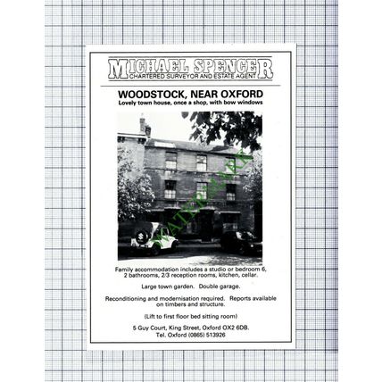C3744) Woodstock Oxford - 1981 Cutting