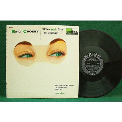 Bing Crosby - When Irish Eyes Are Smiling - DL8262 - VG+