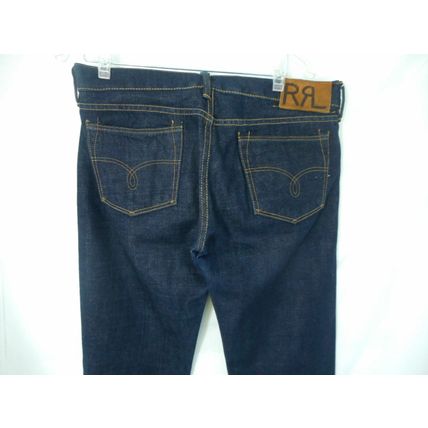 Ralph Lauren Dbl RL USA Made Japan woven Selvedge Jeans Men's 29W x 34L