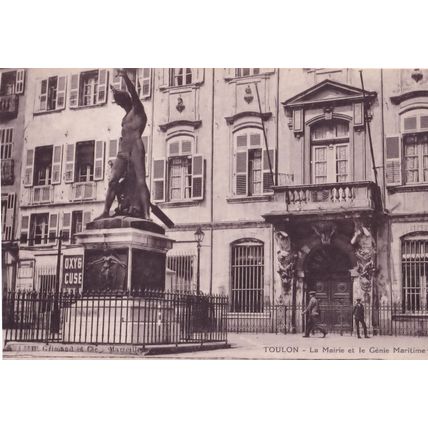 Toulon La Mairie Et Le Genie Maritime Old French Postcard