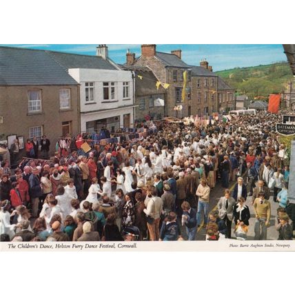 Helston Furry Dance Festival Postcard