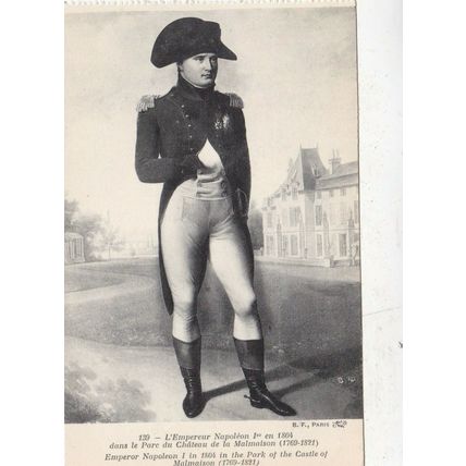 L'Empereur Napoleon 1er chateau de la Malmaison Postcard unused VGC
