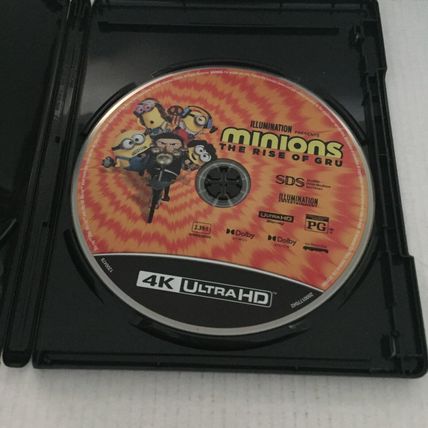 Minions The Rise of Gru 4K Ultra HD Movie (No Blu-Ray No Digital)