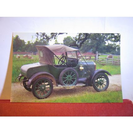 1913 MORRIS OXFORD VETERAN car vintage unused postcard dated 1969 #