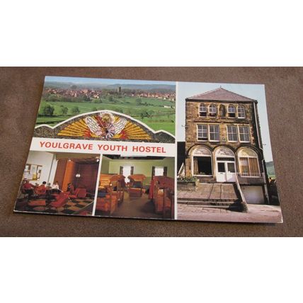 1990s Postcard - Youth Hostel, Youlgrave -Nr Bakewell, Peak District -Derbyshire