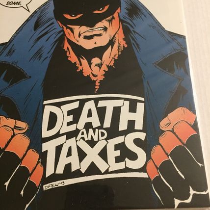1994 Anthem Comics Bruiser Death & Taxes #1