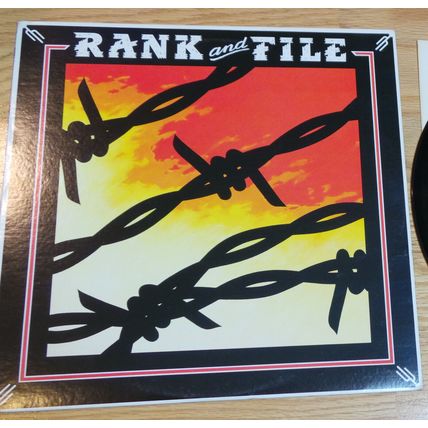 Rank And File - Sundown LP 1-23833 Vinyl LP record NM- / VG++ !! New Wave Rock