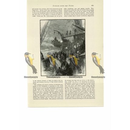 Taking to the Boats, Book Illustration (Print), 1893