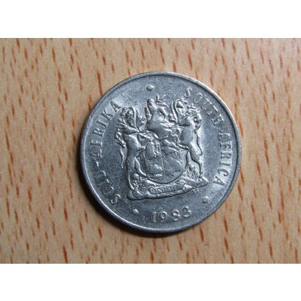 Suid Africa South Africa 1983 20 Cent Coin