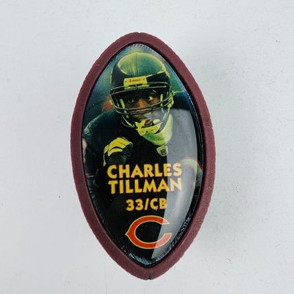Chicago Bears Players Half-Football Game Pieces 2000s Era