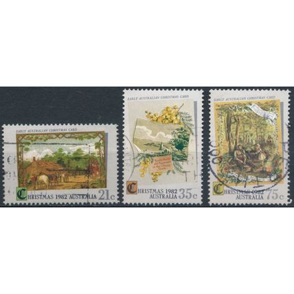 Christmas - Australia 1982 - FH - SG 856/8 (C)