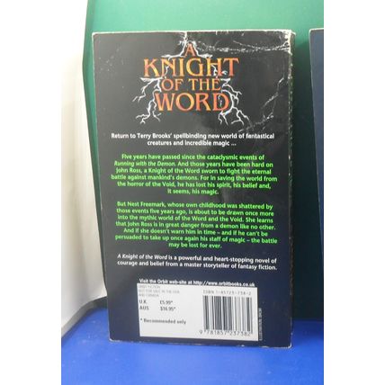 A Knight of the Word by Terry Brooks PB
