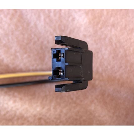 Volvo 9152856 Fuel Gas Door Latch Lock Release Solenoid +Wiring Plug Pigtail S70