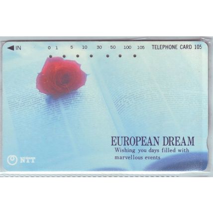 European Dream Japan NTT Phone Card