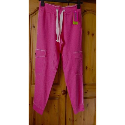 Zumba Mo' Fun French Terry Pants 100% Cotton Back to the Fuchsia S