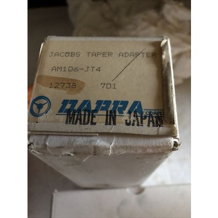 NEW SHOWA AM106-JT4 JACOBS TAPER ADAPTER #4,DAPRA AM106-JT4,AY