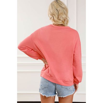 Contrast Patchwork Kangaroo Pocket Sweatshirt