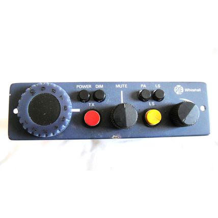 Police PYE 1970’s-80’s Whitehall Control Box. NEW LISTING, Reduced Shipping.
