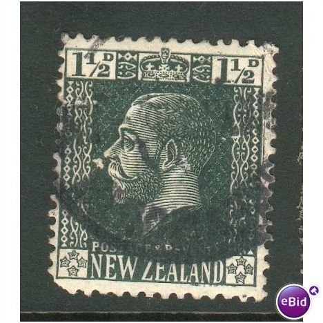 New Zealand stamps 1916 - SG 438 - KGV 1½p - used 1