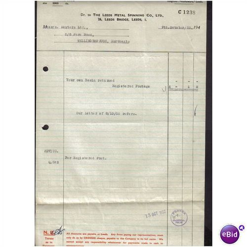 THE LEEDS METAL SPINNING CO LTD,LEEDS BRIDGE ,9OCT52