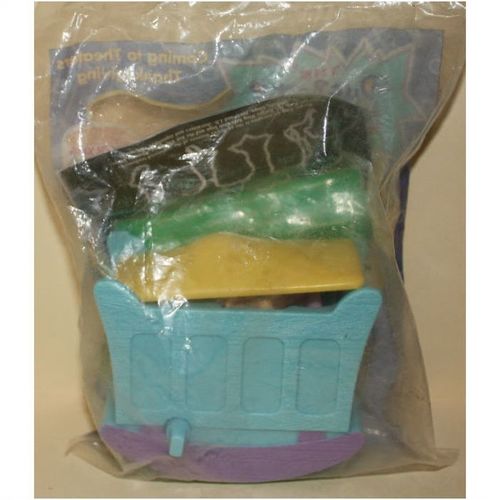 1998 Burger King The Rugrats Movie Dil in Rocking Crib Mint in Package